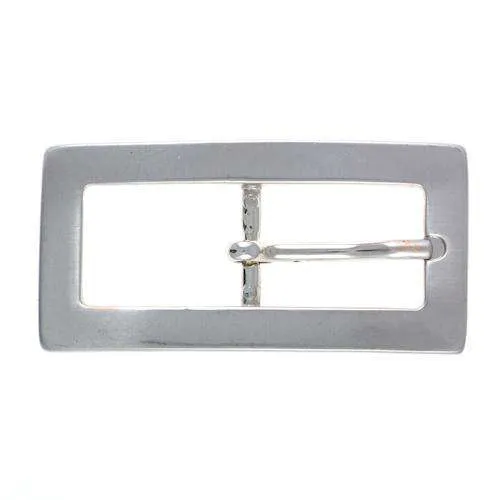 Gürtelschnalle mit Dorn Silberfarben 20 mm – Metallschnalle SM-45