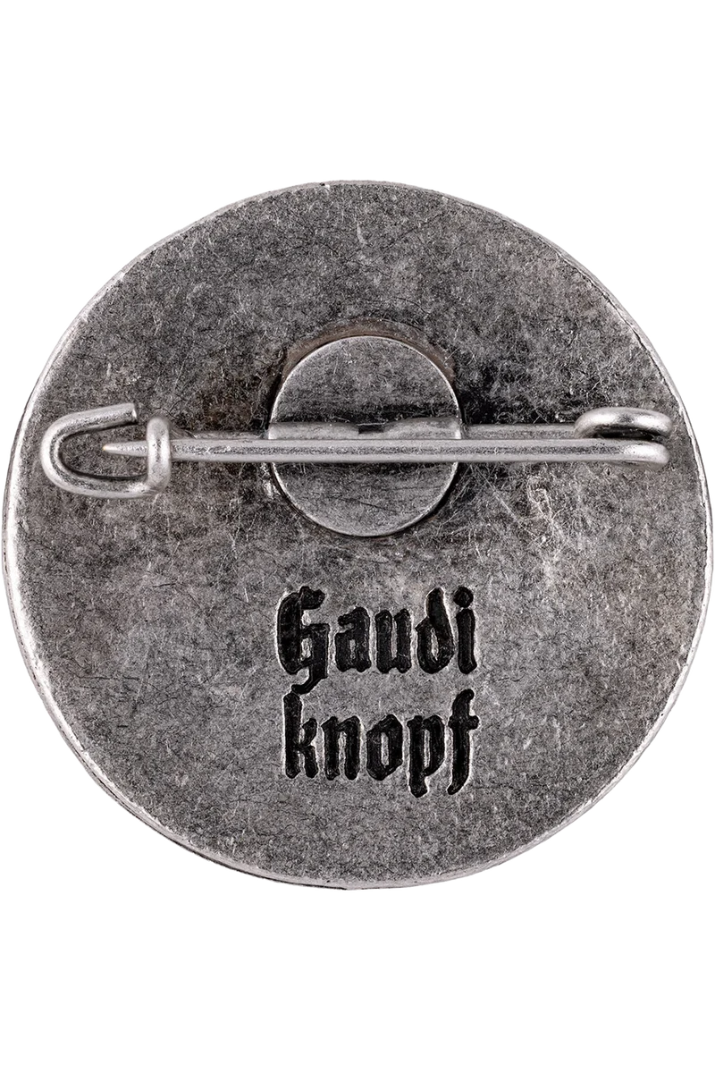 Trachten-Anstecker mit Spruch