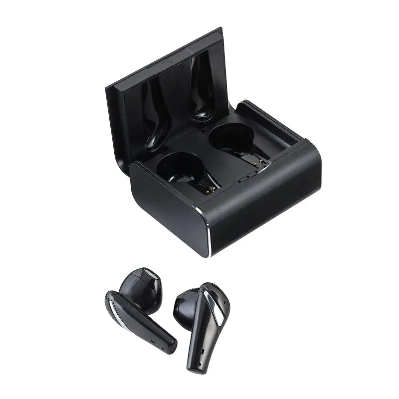 REEVES-SWUGGI Bluetooth Kopfhörer mit Ladecase - Schwarz-Silber