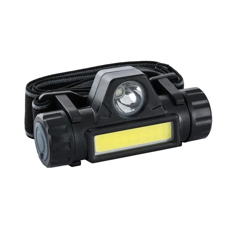 REEVES-YAUCO Kopflampe in Grau-Schwarz – Optimal für Outdoor