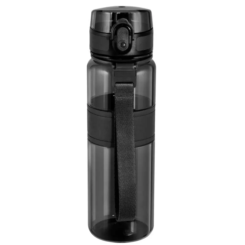 LILLE Stilvolle Schwarze Trinkflasche, 500ml