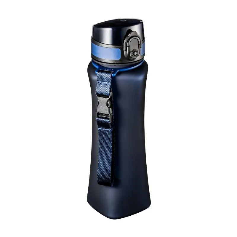 PETROLINA Trinkflasche, 600 ml, Tiefblau, Stilvoll & Langlebig