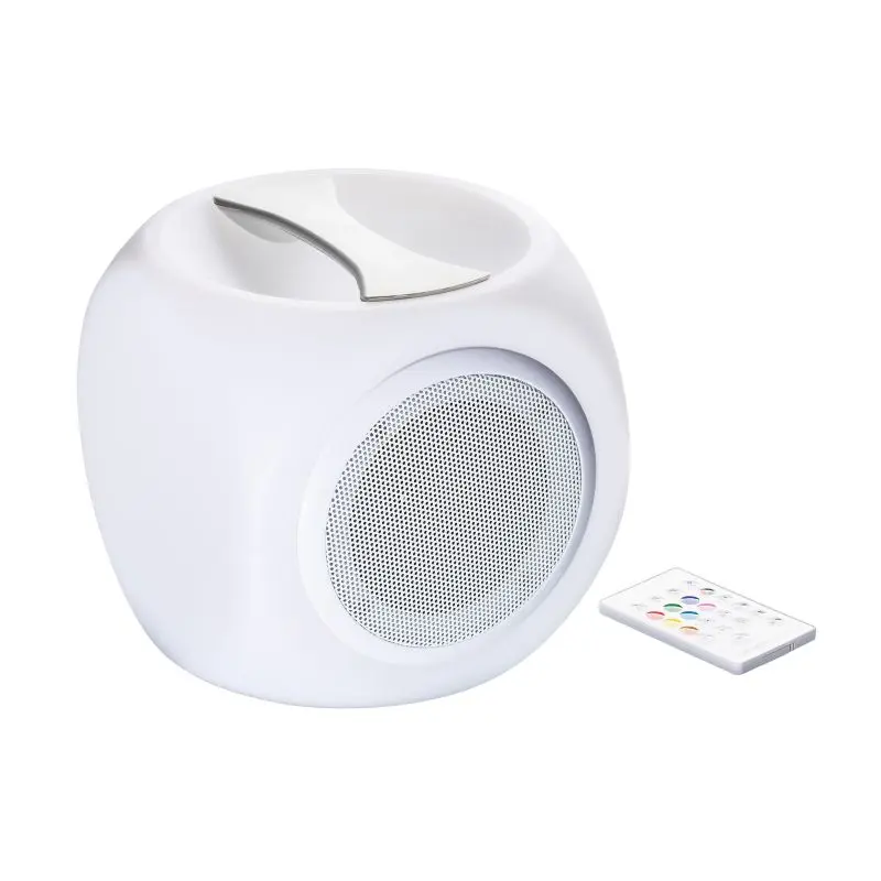 REEVES-MALBORK Bluetooth Speaker mit Licht - Weiß