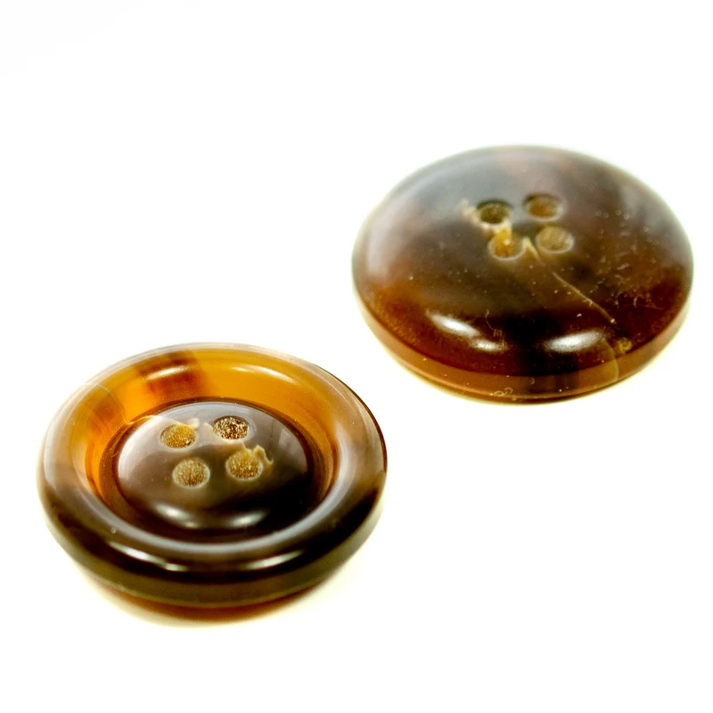 Hornimitatknopf Braun 23 mm – Hornimitatknopf HI-77