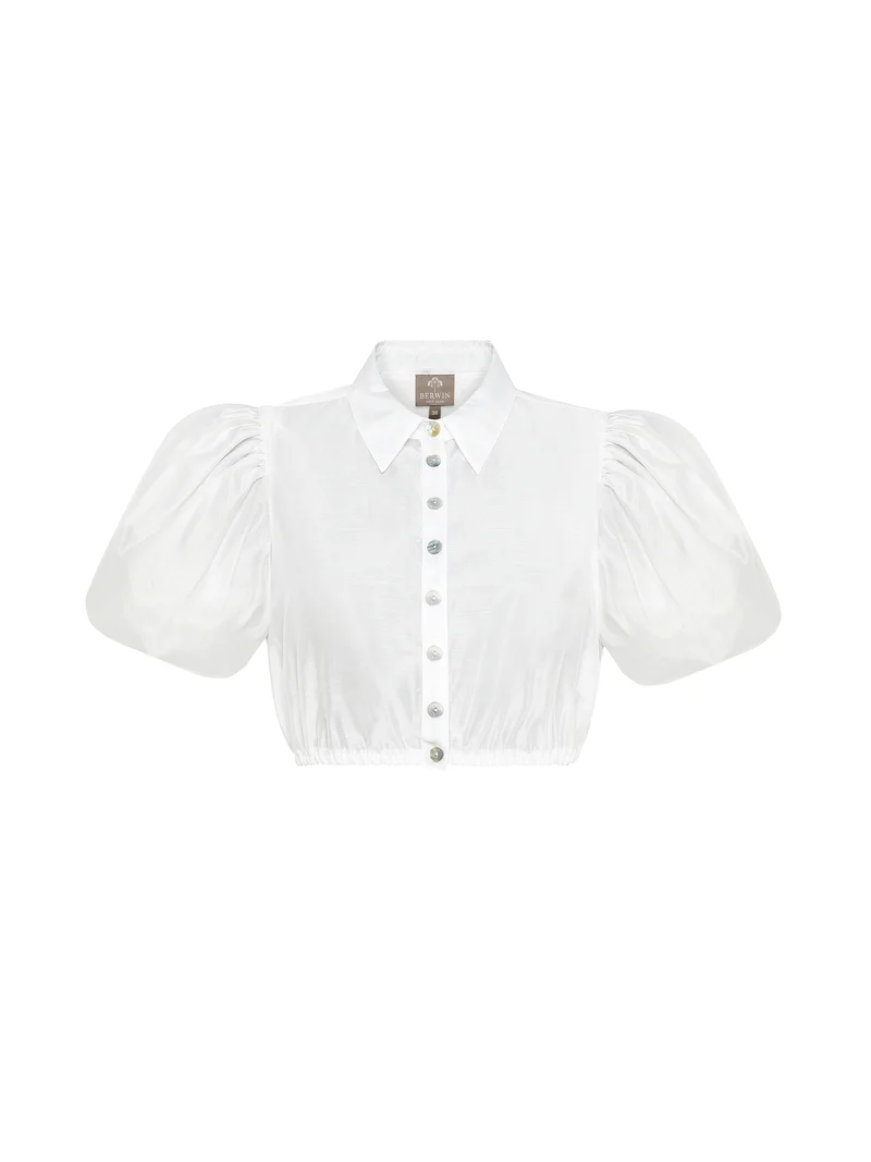 Dirndlbluse aus Organza