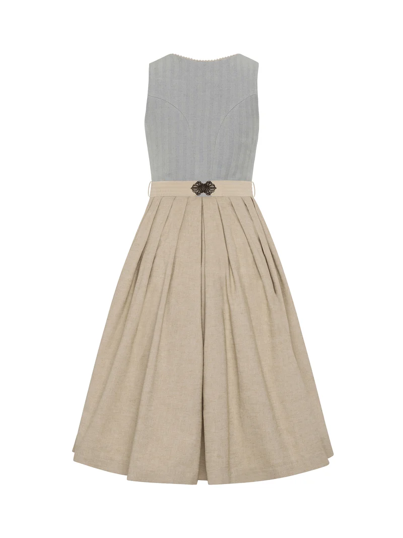 Dirndl mit Fischgrat-Oberteil