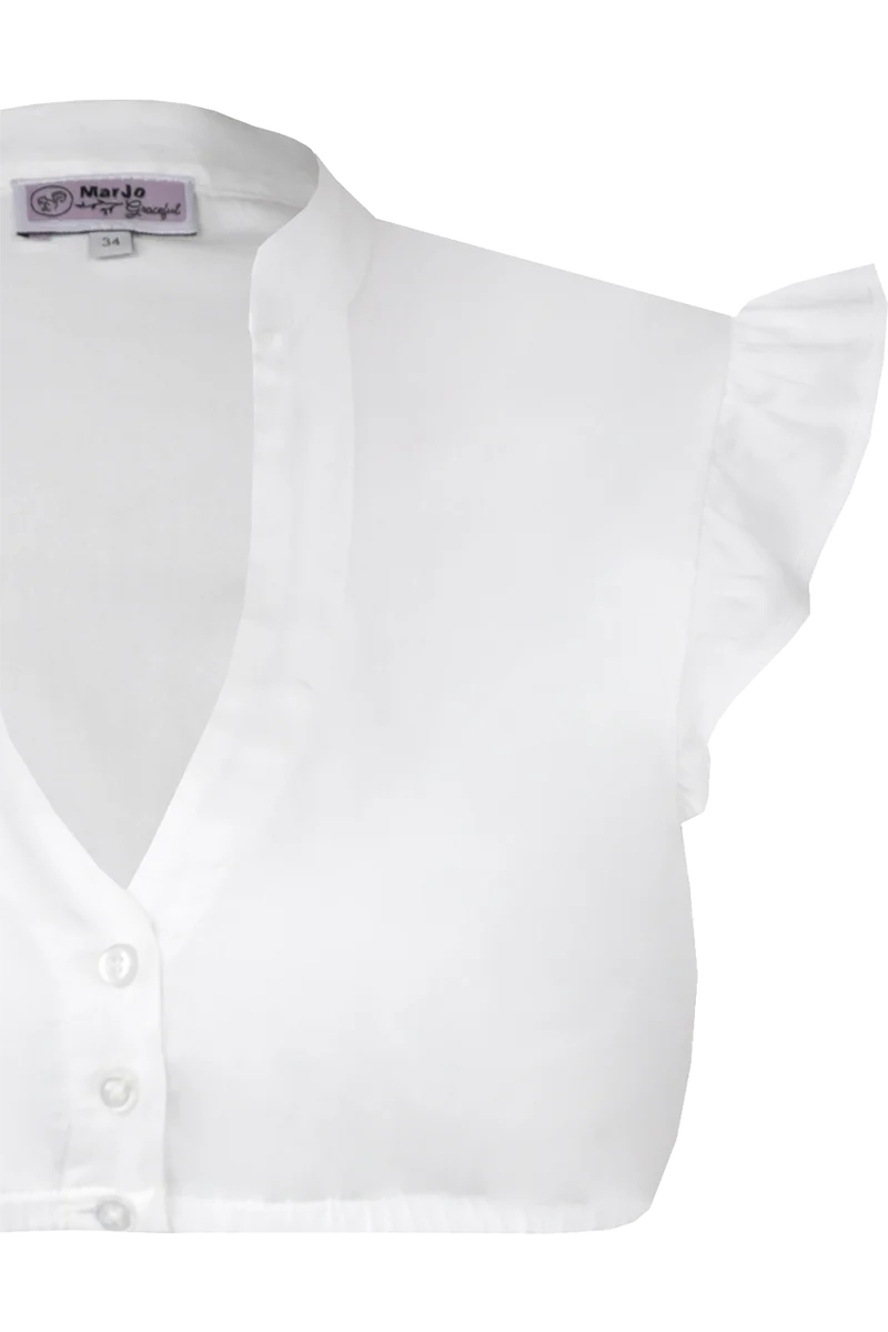 Dirndlbluse mit Flügelarm