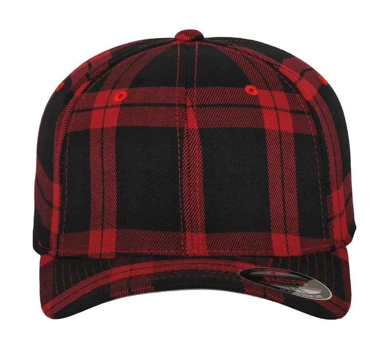 Karierte Tartan Kappe
