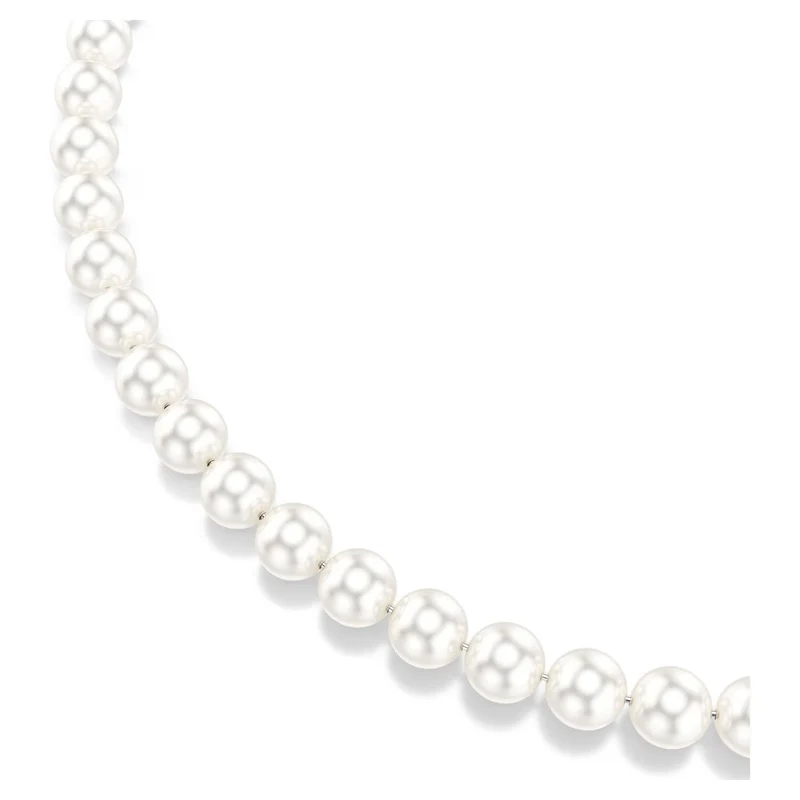 Swarovski Damen Matrix Halskette weiß 5747746