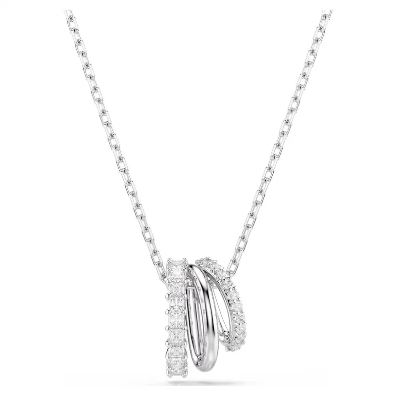 Swarovski Halskette Damen Hyperbola Weiß 5737064