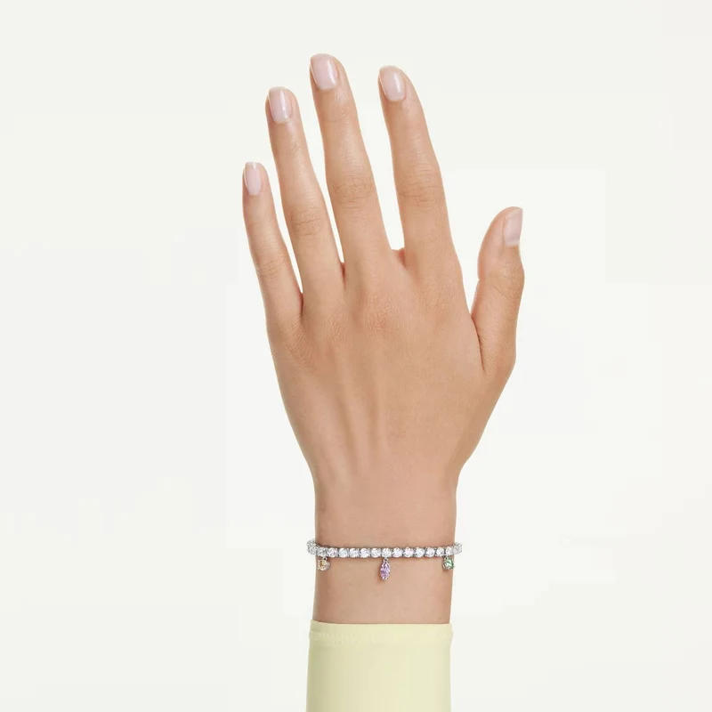 Swarovski Armband Unisex Ariana Grande x Swarovski Verschiedene Schliffe Mehrfarbig Rhodiniert 5742463