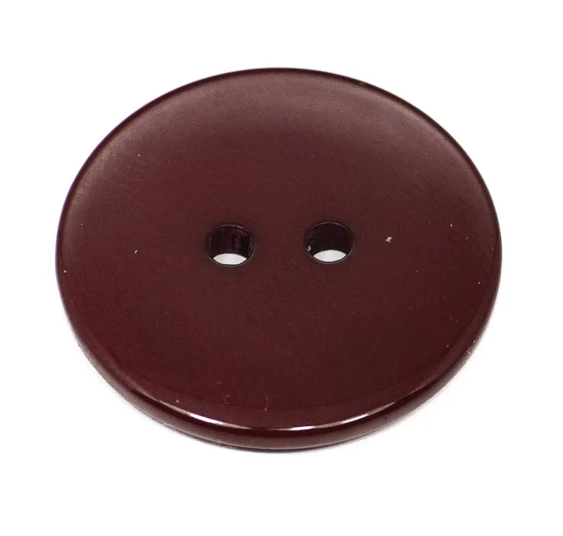 Knopf Wein Rot 2-Loch – Kunststoffknopf KRO-150