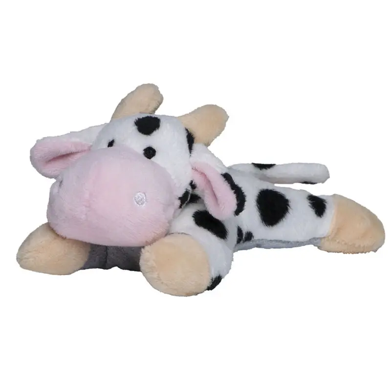 MiniFeet Bildschirmreiniger Kuh - weiß-schwarz - Stoffkuh, Monitorreiniger, Plüschreiniger