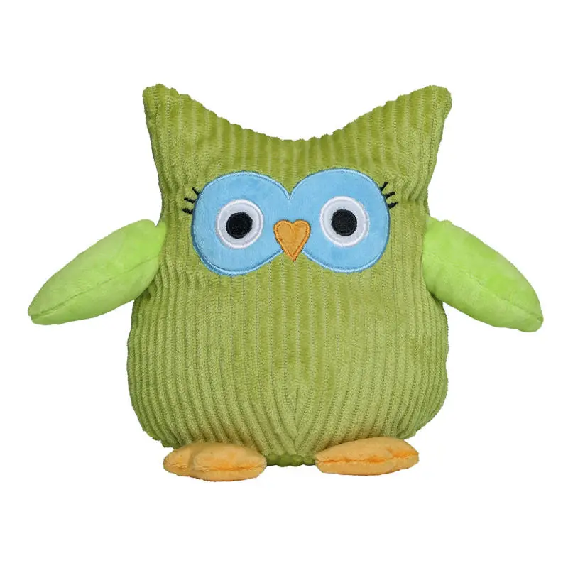 MiniFeet Eule Lisann - Maigrün Plüsch-Eule Weich & Lebhaft Deko & Spielzeug Geschenkidee