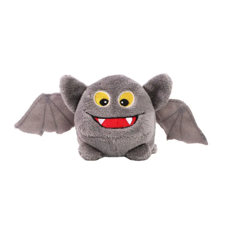 MiniFeet Kuschel-Fledermaus in Grau - Plüschtier für Groß und Klein