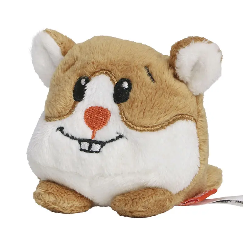 MiniFeet Hamster - Braun Plüschhamster Weich & Niedlich Deko & Spielzeug Geschenkidee