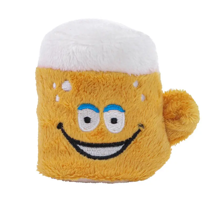 MiniFeet Bier - Gelb Plüschbier Witziges Geschenk Party-Accessoire Spaß & Dekoration