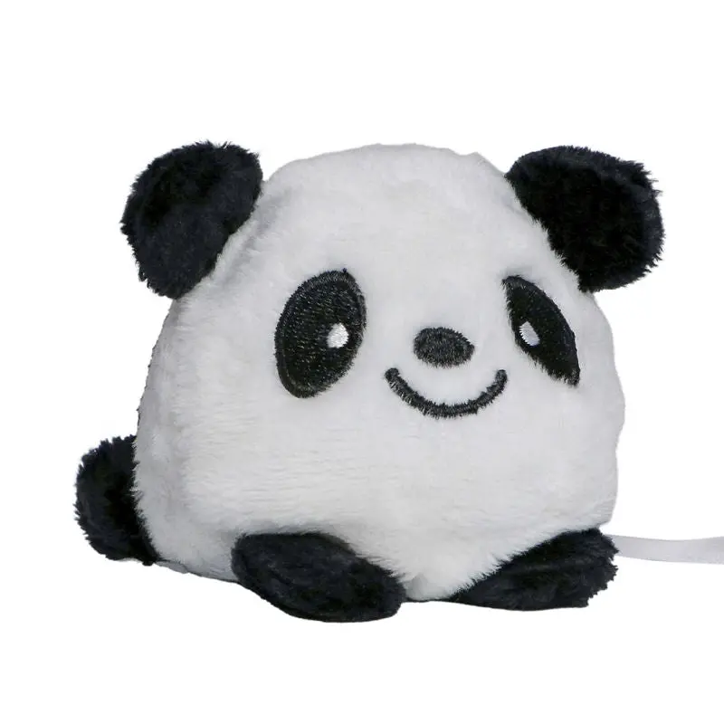 MiniFeet Pandafigur in Schwarz-Weiß – Niedliche Tierdekoration