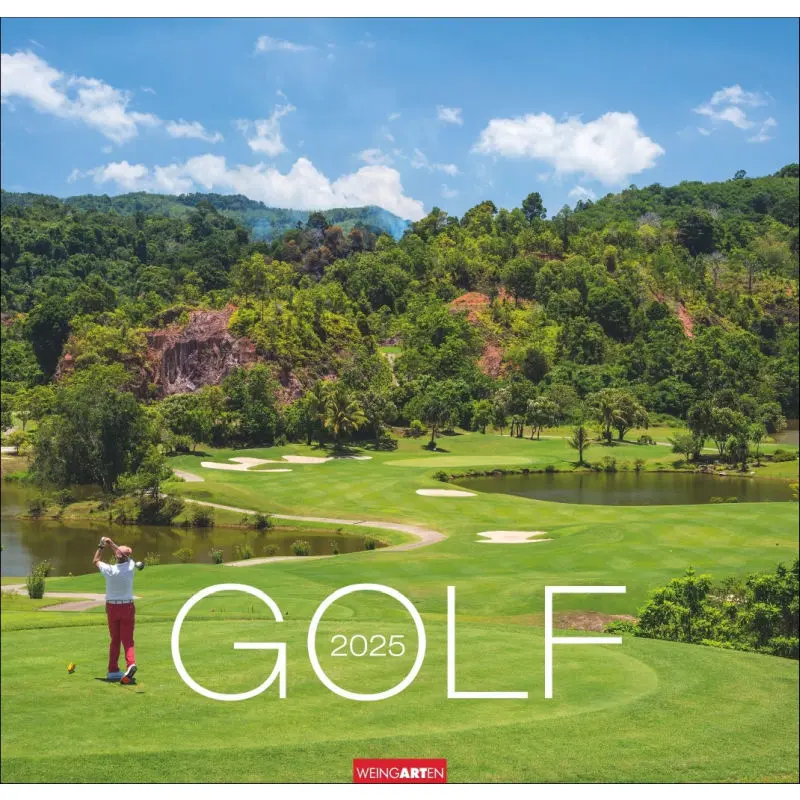 Golf Sport Kalender: Ein Jahr auf den Grüns – Majestätische Golfplätze weltweit