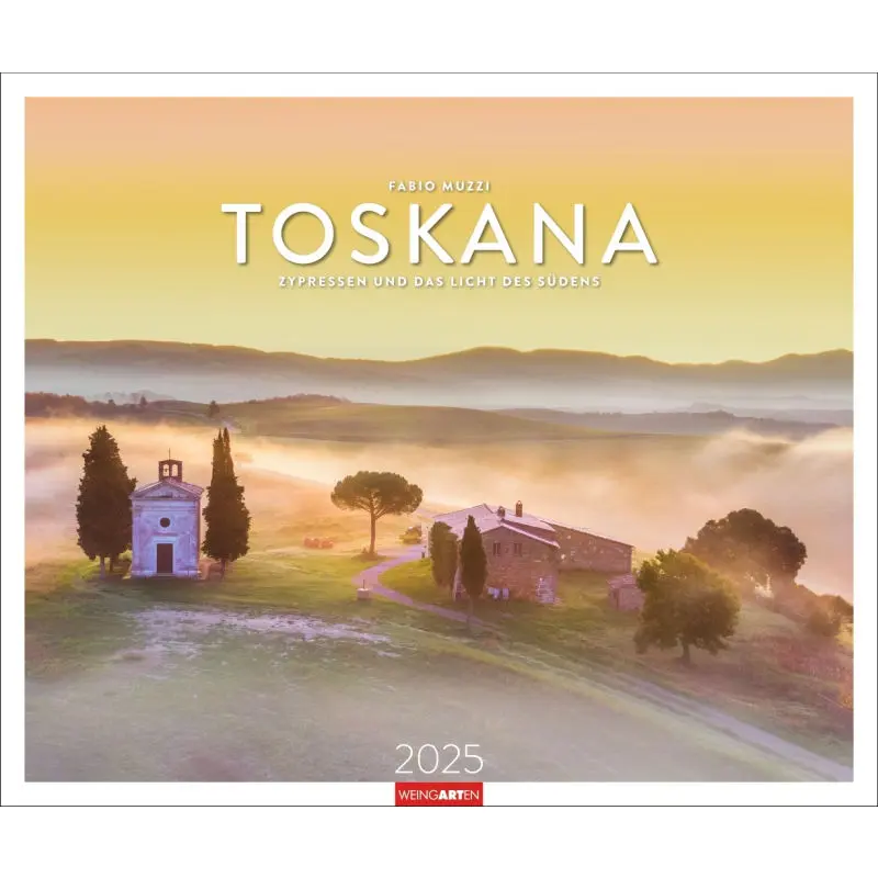 Toskanische Träume - Idyllische Landschaften & Städte Wandkalender 2024