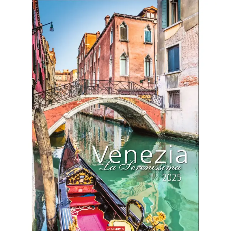 Venedig Verzaubert - La Serenissima Stadtbild & Reise Wandkalender 2024