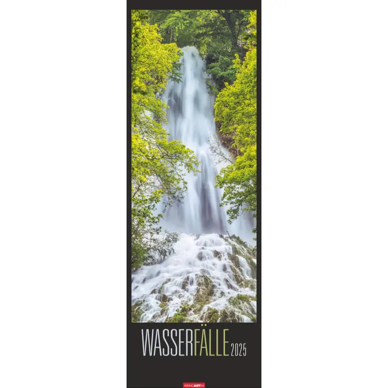2024 Landschaft & Natur Kalender - Majestätische Wasserfälle Faszinierende Wasserfall-Wandkalender