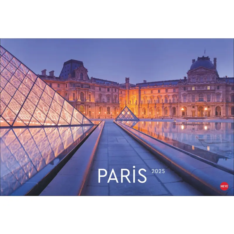 Hauptstadt Highlights - Pariser Stadtbild & Reise Wandkalender 2024