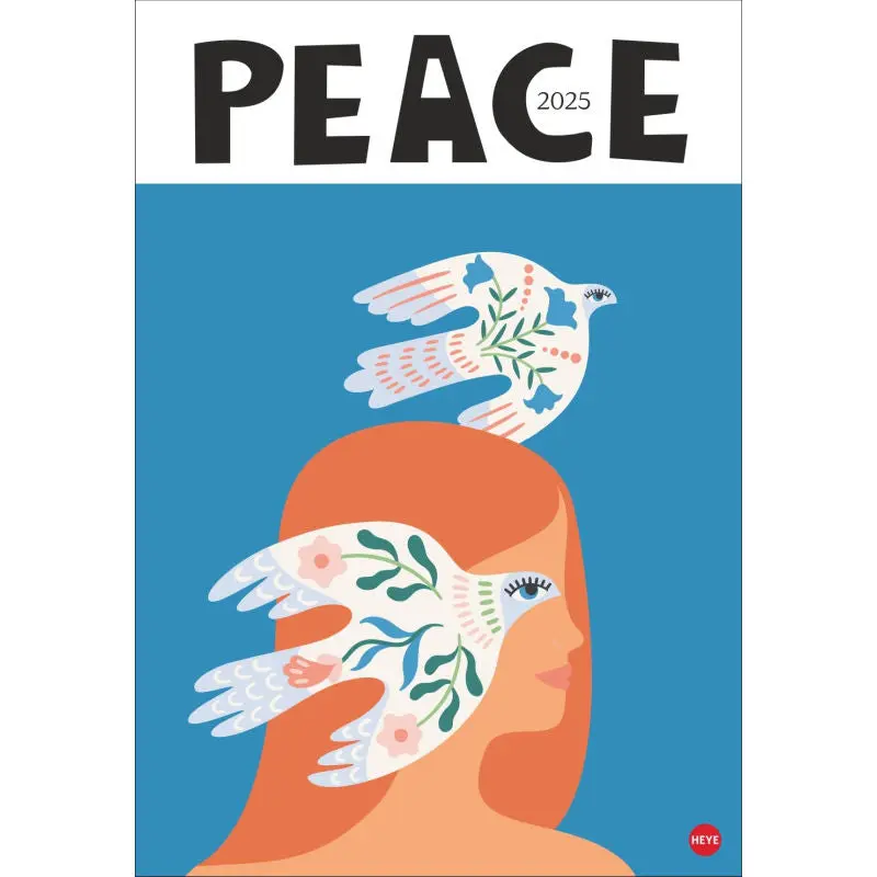 Art & Culture Calendar - Peace Poster Calendar für ästhetische Inspiration