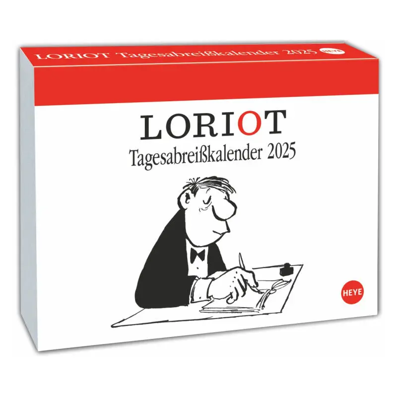 Comic, Cartoon & Humor Tagesabreißkalender - Loriot, Täglich ein Lächeln 2024
