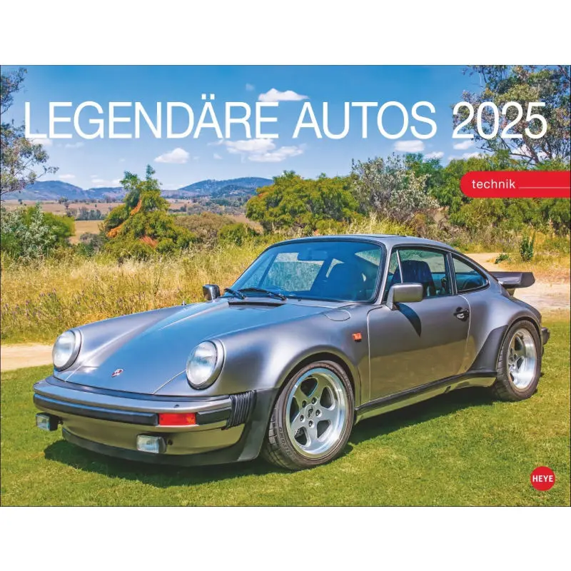 Technik & Fahrzeuge Kalender - Poster mit legendären Autos - Perfekt für Auto-Enthusiasten