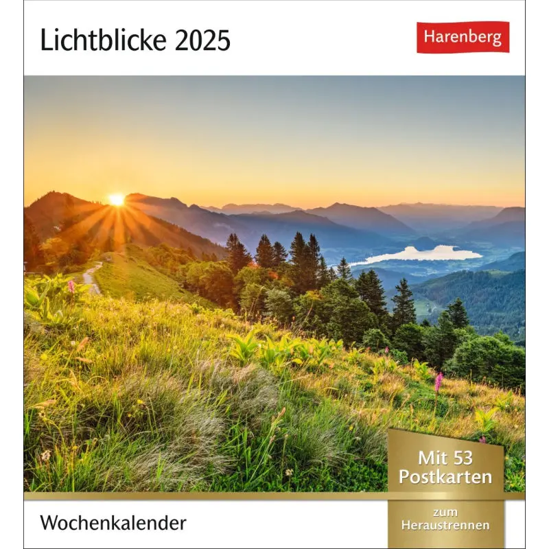 Naturschönheiten Kalender 2024: Lichtvolle Landschaften - Wandkalender