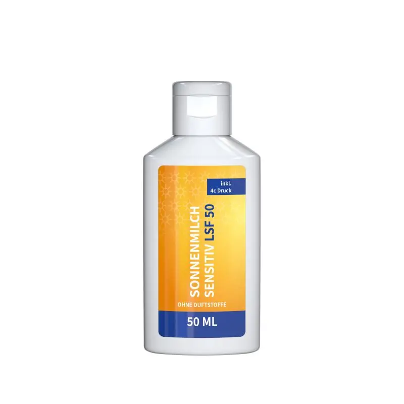 Sonnenschutz Sensitive 50ml, LSF 50, Hoher Schutz, Body Label