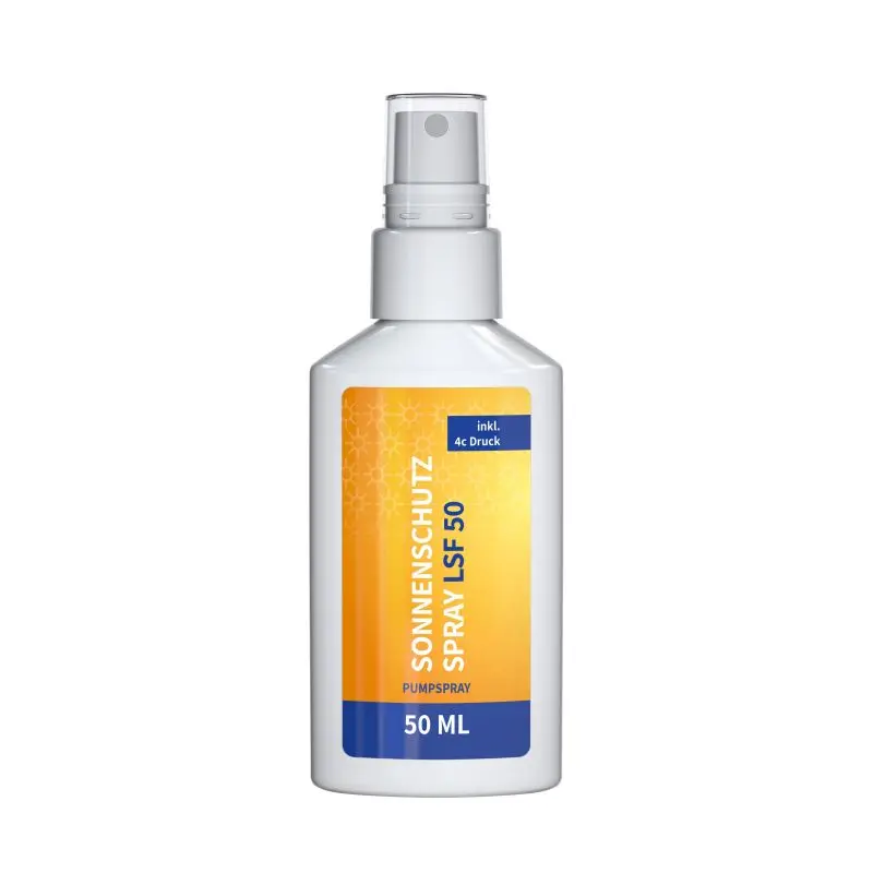 50 ml UV-Schutz Spray LSF 50 – Kompakt – Body Label