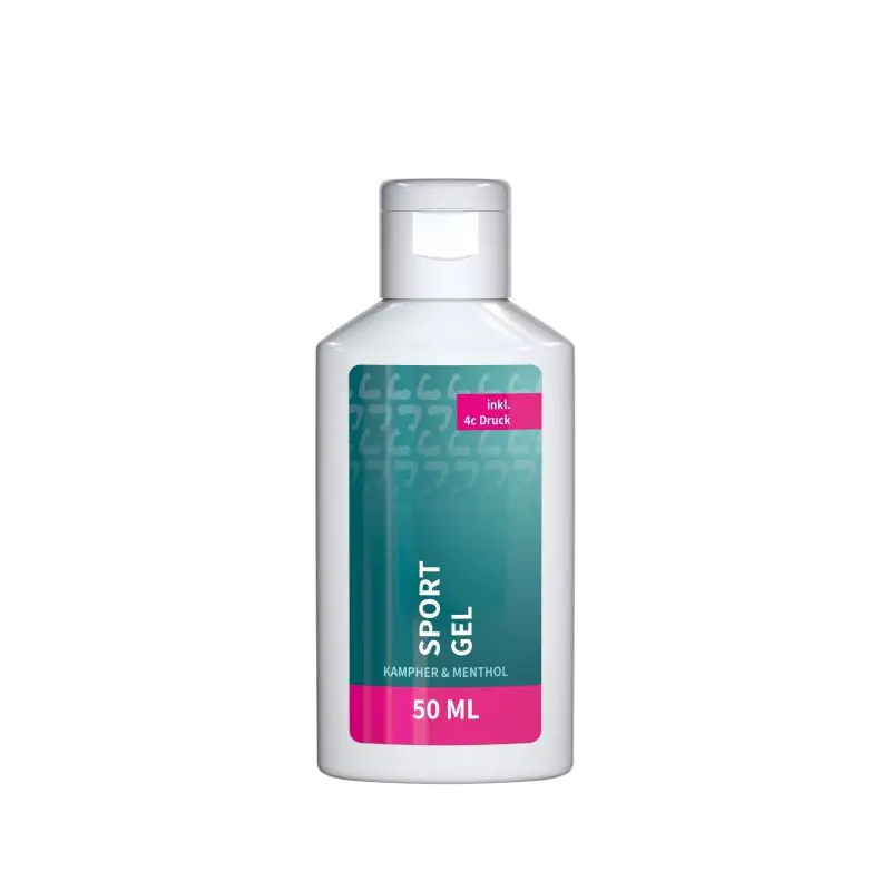 50 ml Flasche – Sport Recovery Gel – Body Label