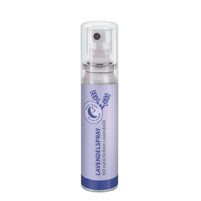 20ml Taschenspray Lavendel - Beruhigendes Body Label