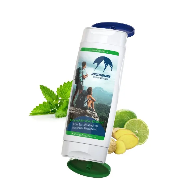 Aktivpflege-Duo: Erfrischendes Sportgel & Duschgel - Body Label