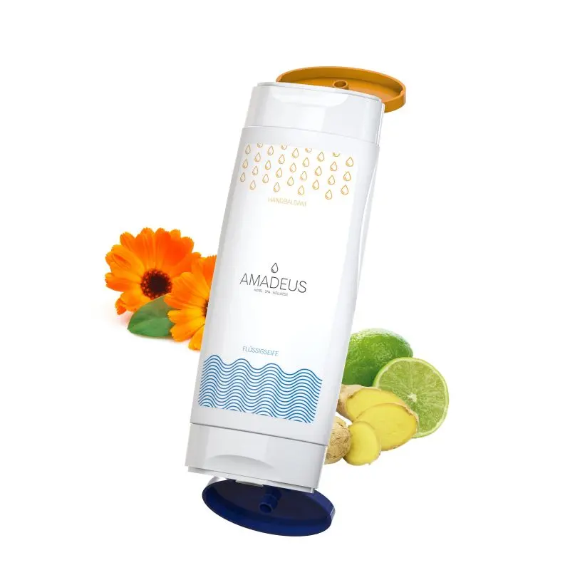Ringelblumen Handpflege-Duo: Balsam & Flüssigseife Set - Body Label