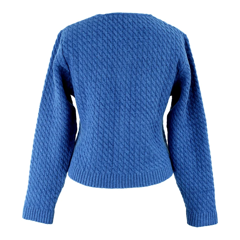 Merino-Strickjacke