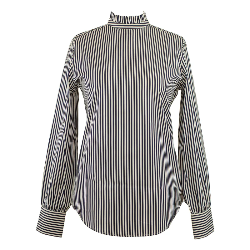 Stehkragenbluse