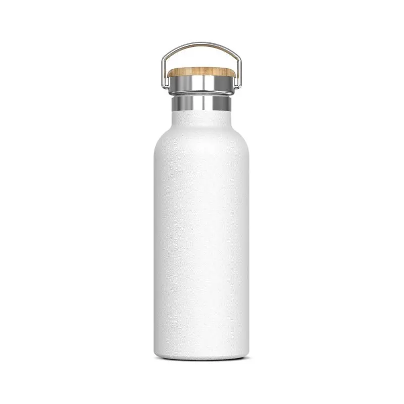 Weiß Ashton 500ml Elegante Vakuum-Isolierflasche