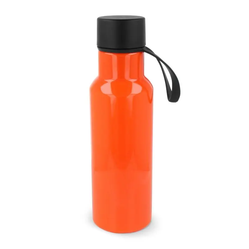 Nouvel Öko-Wasserflasche aus R-PET, 600ml - Leuchtend Orange