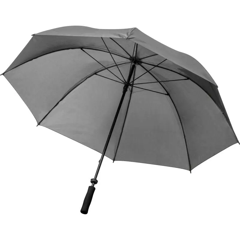 Großer Sturmschirm: XXL Hurrican - Windfest & Elegant - Silbergrau