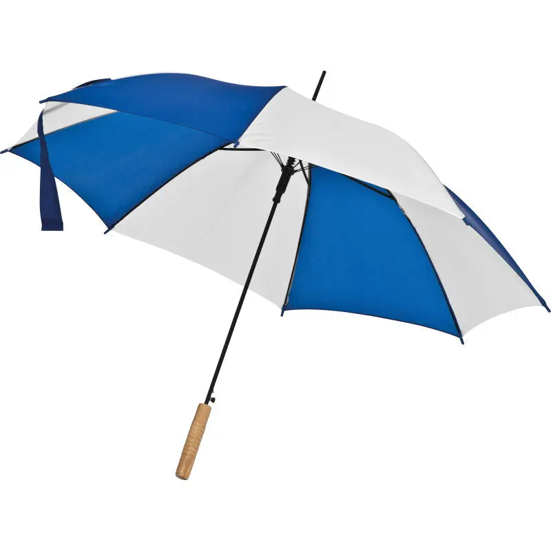 XL Automatikschirm Aix-en-Provence Blau Robuster & Stilvoller Regenschutz Windfest