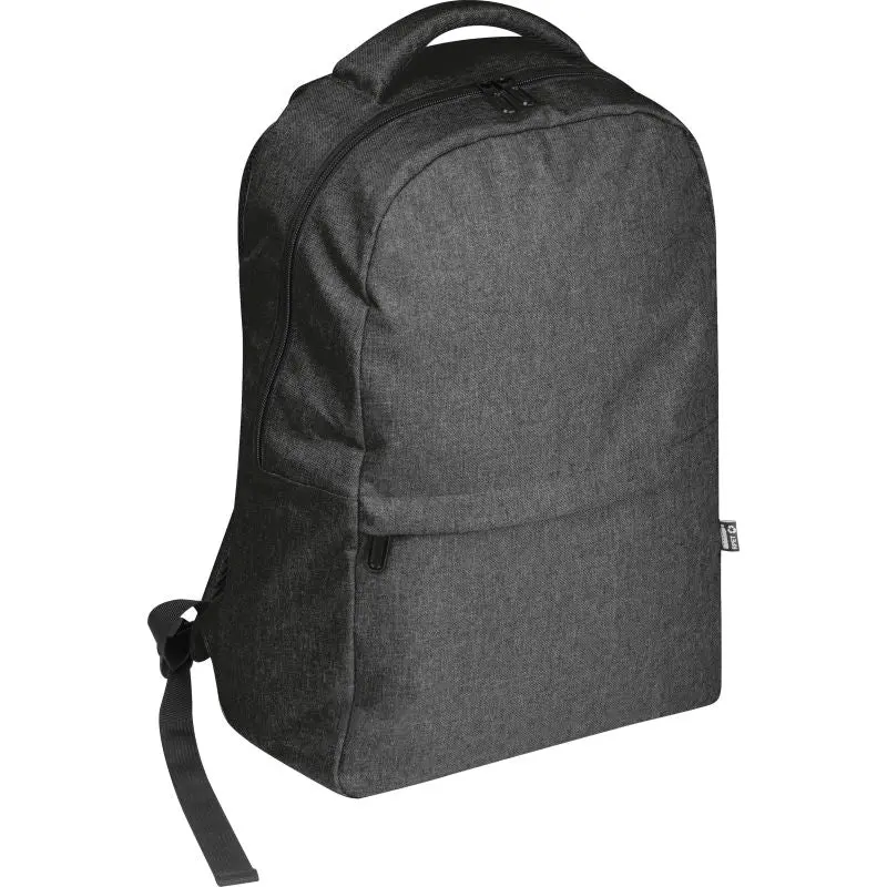Rimini RPET Rucksack in Schwarz – Nachhaltig und Robust