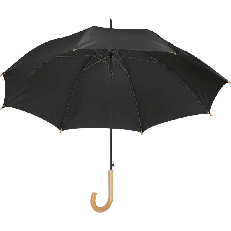 Automatikregenschirm Stockport - Schwarz Stilvoll & Praktisch Premium-Regenschutz