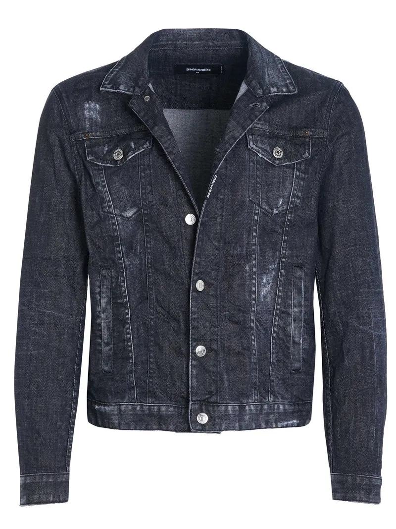 Dsquared2 Jacke Dan grau