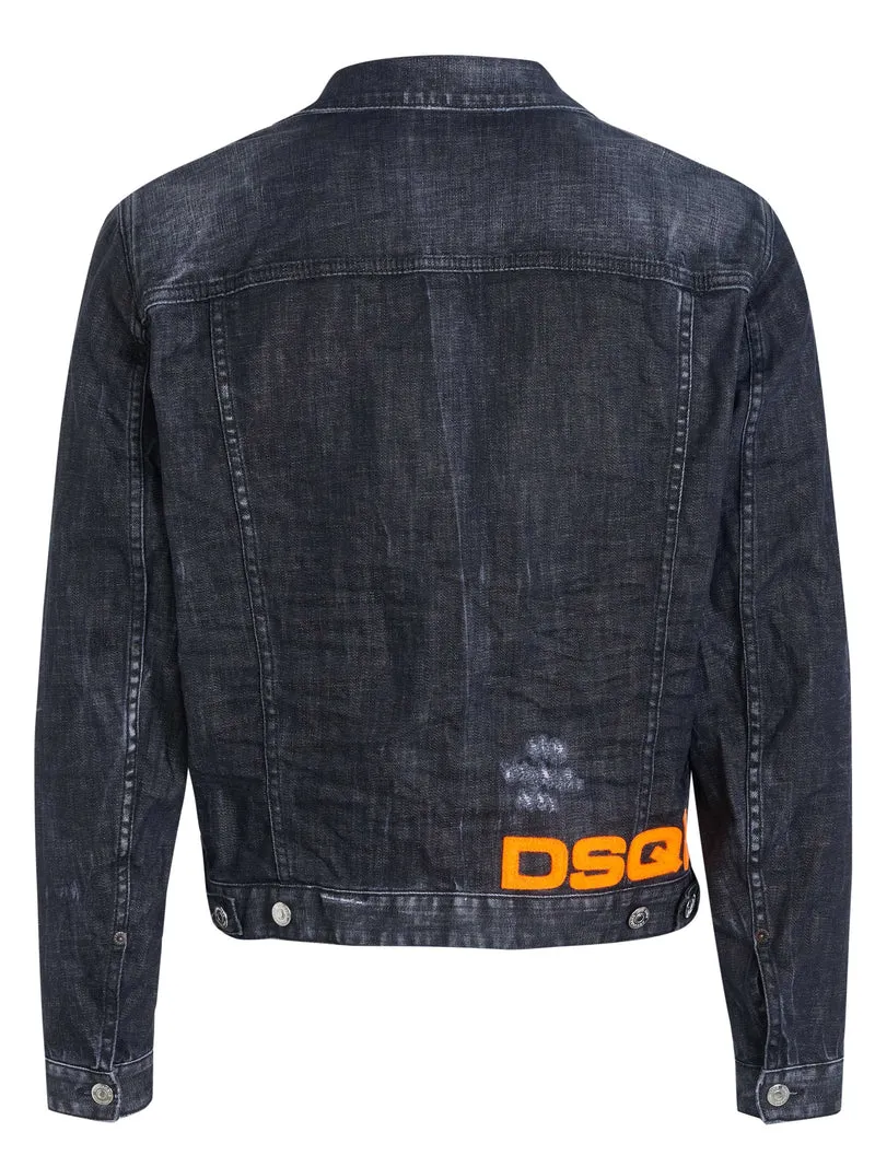 Dsquared2 Jacke Dan grau