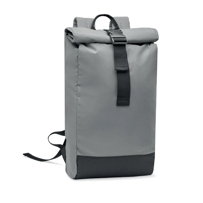 Reflektierender Rolltop-Rucksack