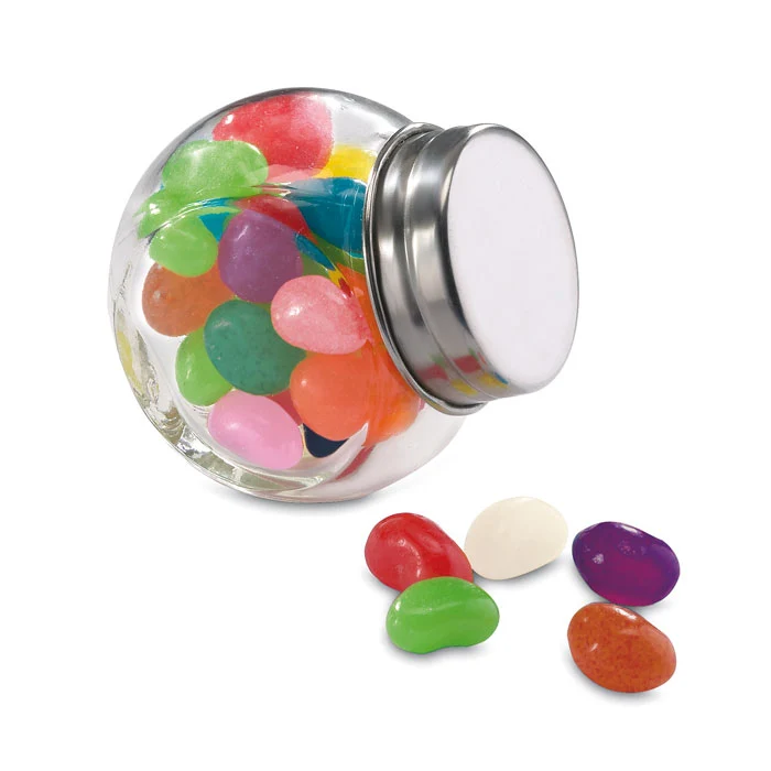 Glasgefäß mit Jelly Beans KC7103