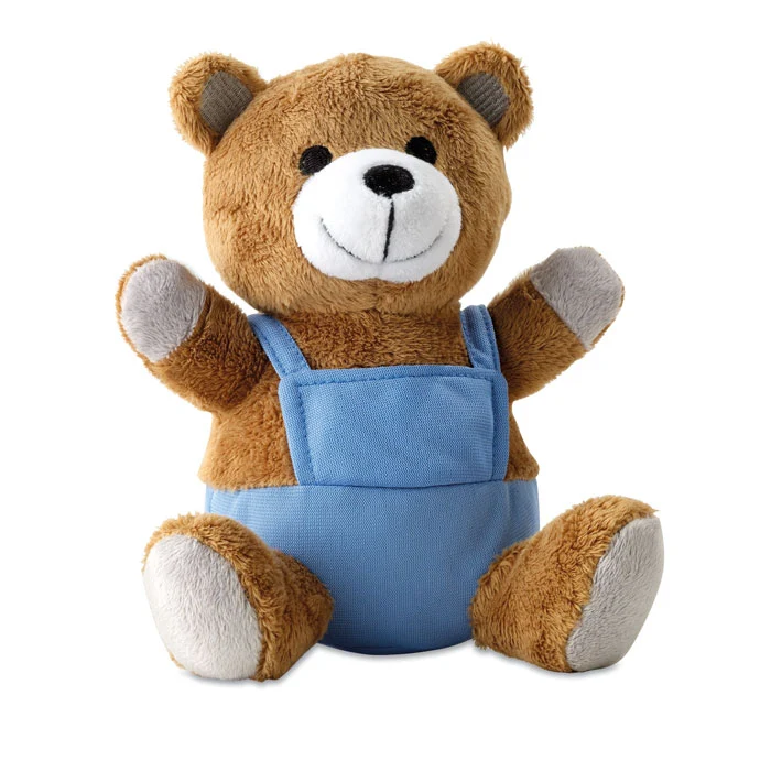 Plüschbär mit Werbehose